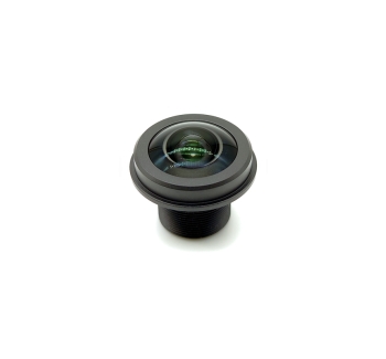 適配1/2.5芯片全景廣角鏡頭20頭M12短焦距f1.56mm角度180度