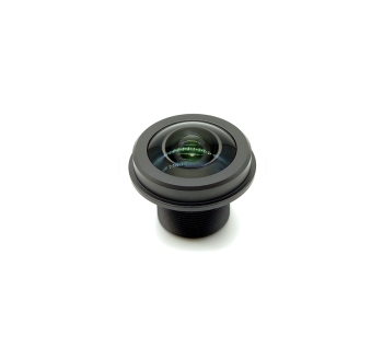 適配1/2.5芯片全景廣角鏡頭20頭M12短焦距f1.56mm角度180度